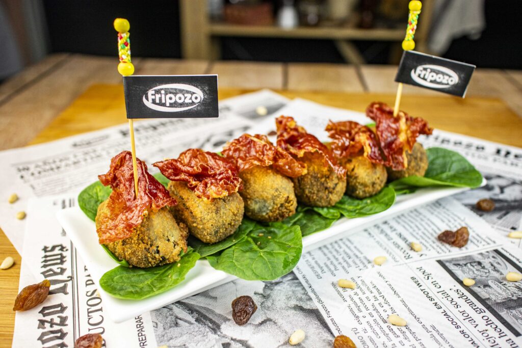 croquetas de espinacas