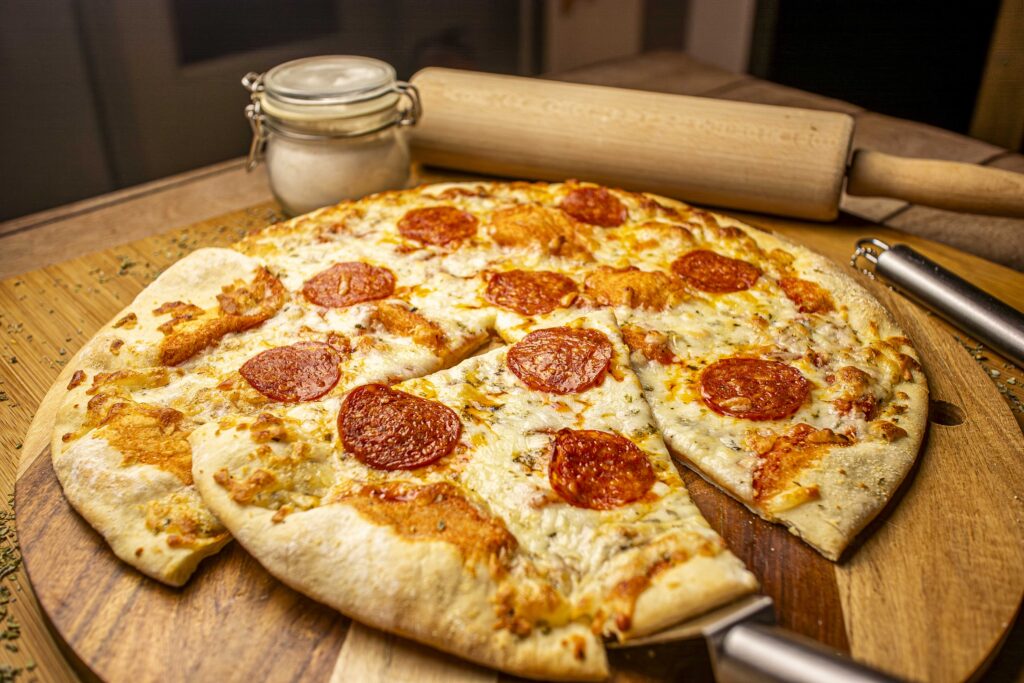 Nuevas pizzas para horeca margarita con pepperoni