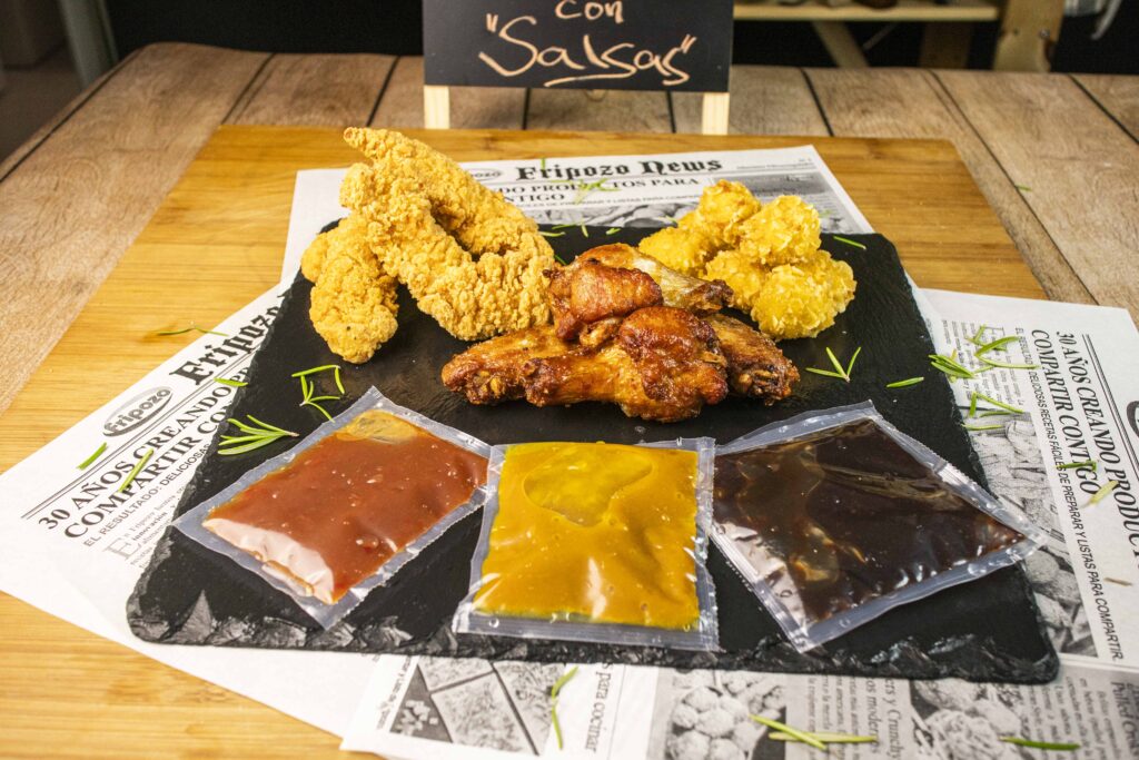 imagen salsas combo de pollo para dipear