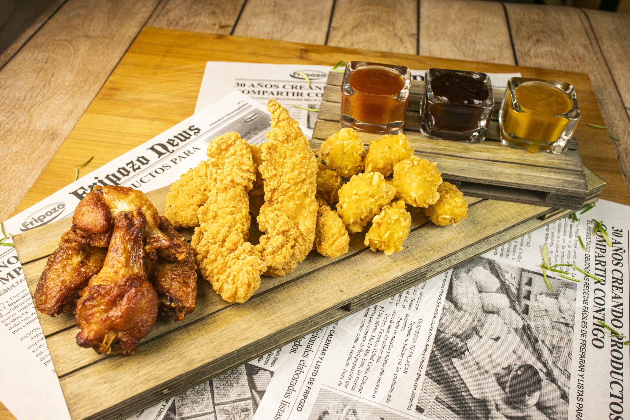 Combo Con Nuevo Combo de Pollo para Dipear de Fripozo