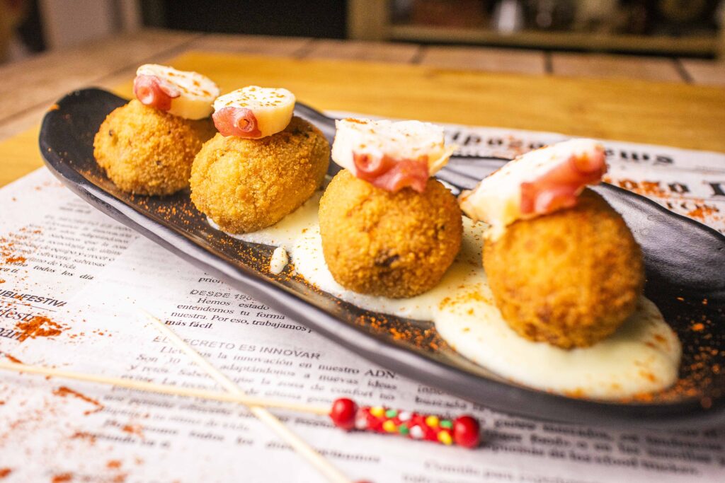 croqueta de pulpo a feira