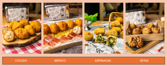 gama croquetas selección