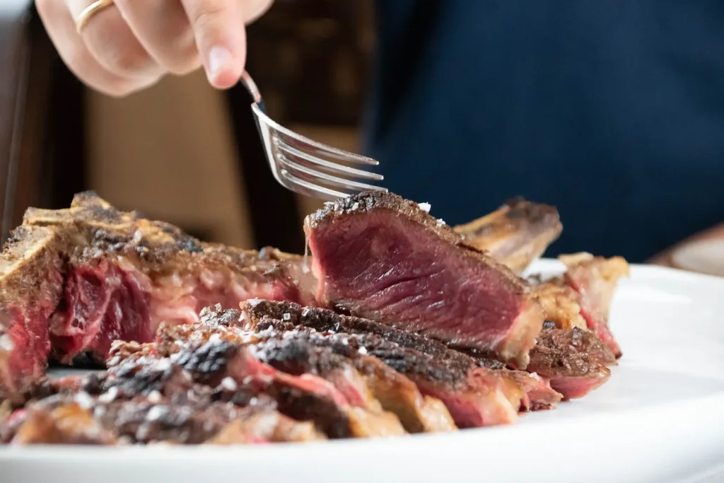 cómo acertar el punto de la carne